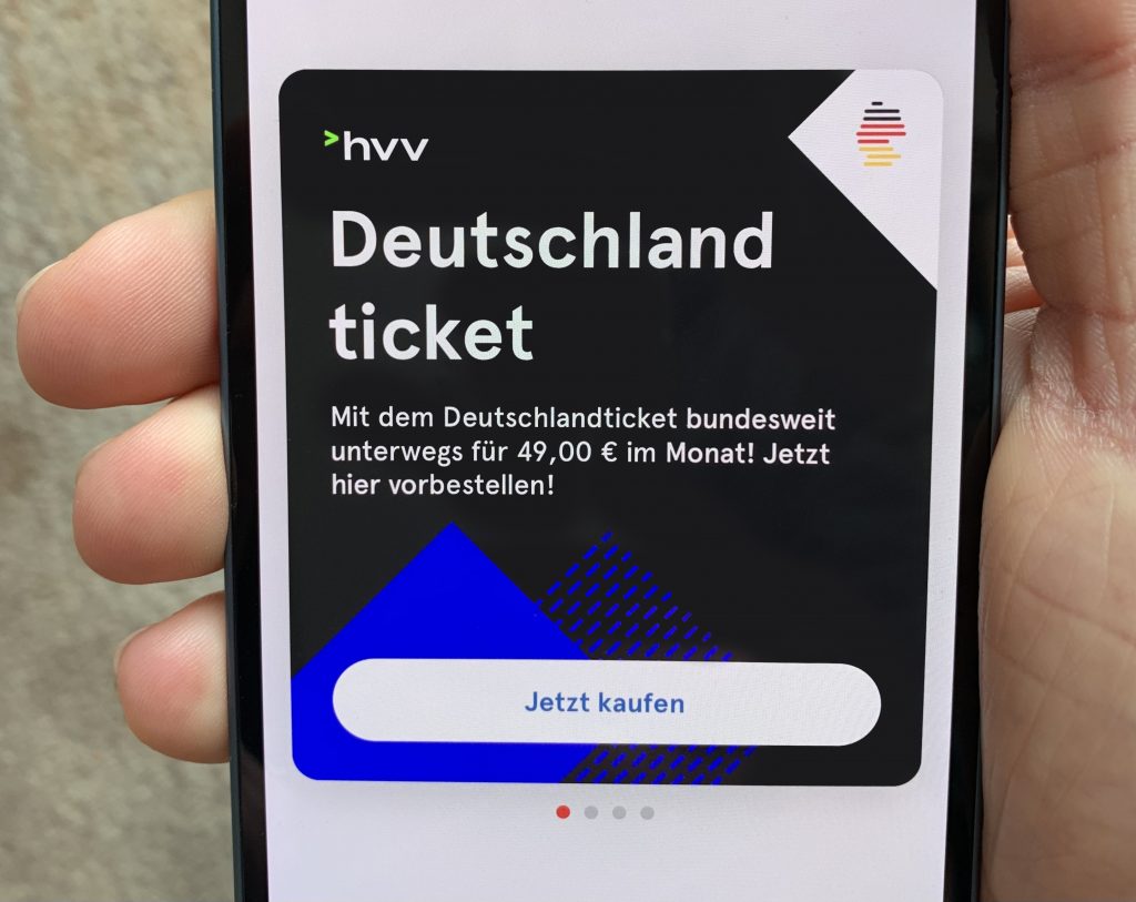 HVV Switch App für das Deutschlandticket