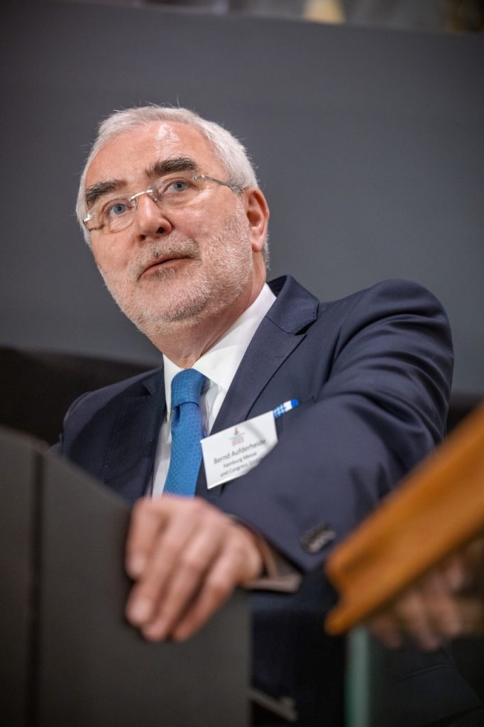 Hafenempfang - Chef der Messe Hamburg Bernd Aufderheide // Foto: Beate Zöllner