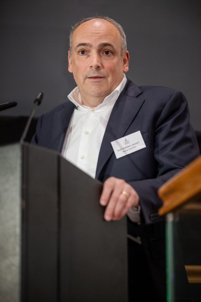 Hafenempfang - Rolf Habben Jansen, Vorstandsvorsitzender der Hapag-Lloyd // Foto: Beate Zöllner