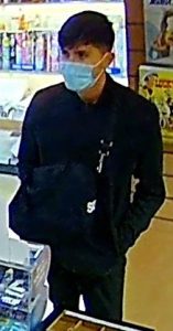 Täterbild - Bild der Überwachungskamera - Fahndung