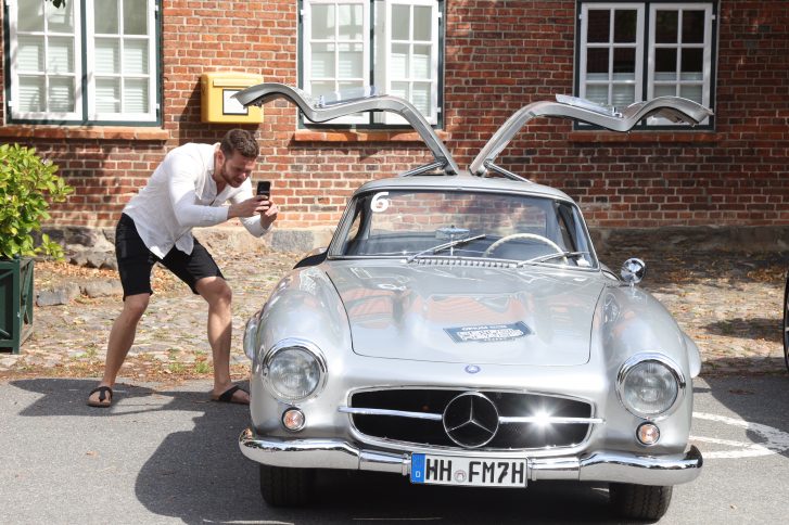 Zieleinfahrt der Petrolheads Trophy 2022