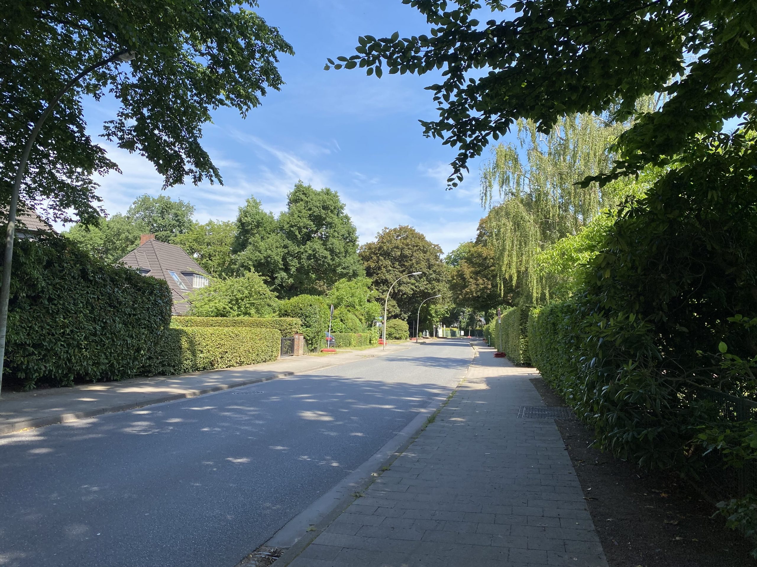 Othmarschen Gasleck in Parkstraße Kloenschnack