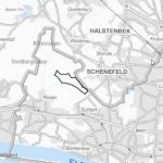 Für die neuen Windräder ist das Geboet zwischen Wedeler Au und Iserbrookgraben vorgesehen. Es liegt überlappt Sülldorf und Rissen.