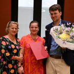 Das Team der Buchhandlung WassermannDoro Kaltenbacher, Cathrin Stenzel, Pascal Mathéus. // Foto: Thomas Panzau