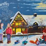 Das Motiv vom Othmarscher Adventskalender 2024 wurde wie immer liebevoll gestaltet