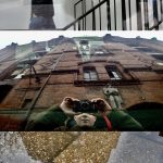 Auf den kreativen Fotos sind Speicherstadt, Wasser und Spiegelungen zu sehen