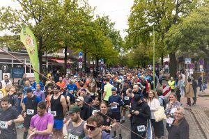 Startbereich Wedeler Halbmarathon