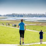 Malerische Strecke durch die Wedeler Au