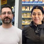 Das Inhaber-Duo des Kiosks Blankenese: Agit Bilen und Hediye Divarci