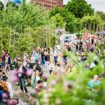 Zahlreiche Besucher auf dem Festivalgelände