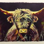 Doris Winter hält auch Tiere in ihren Werken fest und feiert dabei den Farbenreichtum der Natur. // Bild: privat