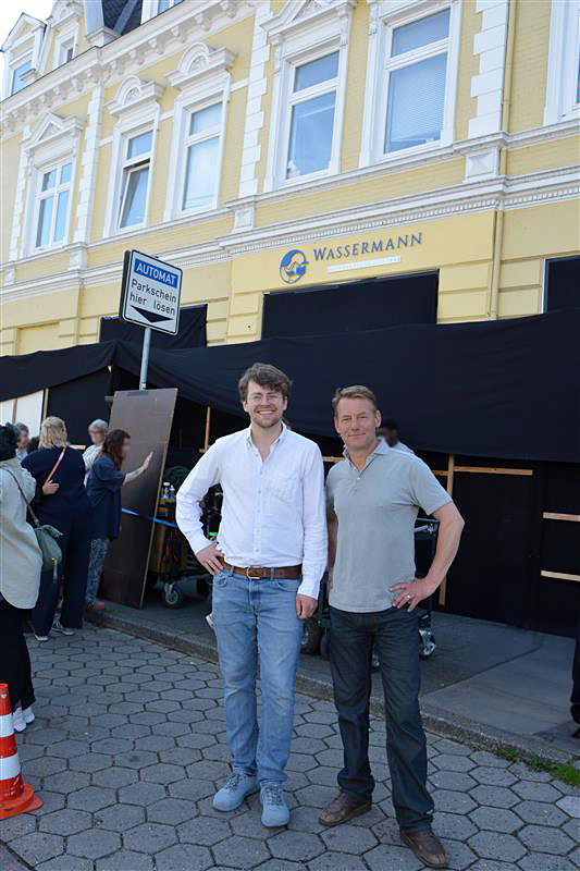 Pascal Mathéus mit Tobias von Schönermark