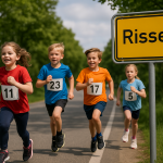 Rissen läuft geht in die zweite Runde. In diesem Jahr sind auch Jugendliche und Erwachsene mit einem eigenen Lauf am Start. // Bild: KI-generiert