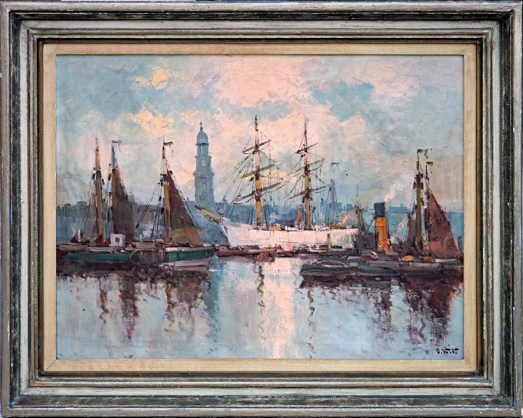 Otto Wild: Hamburger Hafen