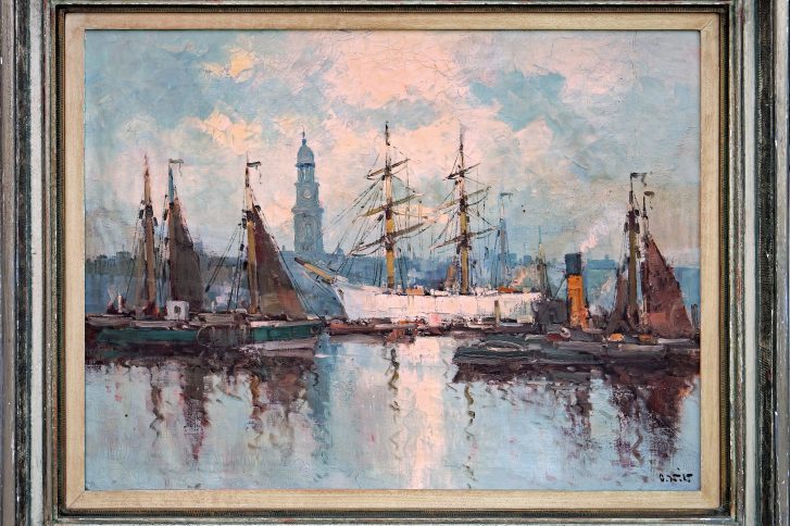 Otto Wild: Hamburger Hafen