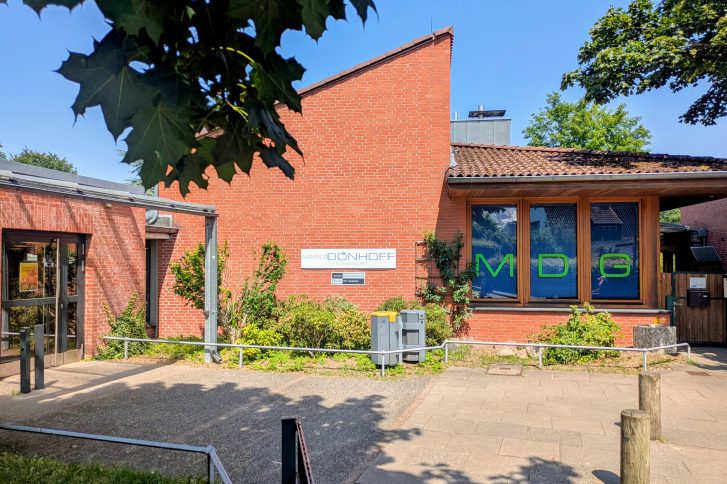 Das Marion Dönhoff Gymnasium (ehemals Gymnasium Willhöden) // Foto: privat - keyword: Alumni-Café