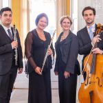 Das Ensemble Obligat spielt im Jenischhaus. // Foto: Christina Körte