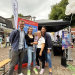 Das KLÖNSCHNACK-Team beim Rissener Sommerfest