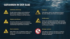 Gefahren in der Elbe