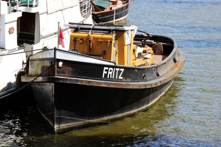 Schleppdampfer Fritz in Hamburg // Foto: Sven Bardua - Tage der Industriekultur am Wasser