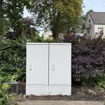 Stromkasten auf dem Martini-Vorplatz