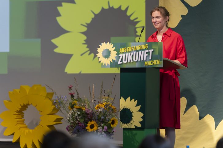 Dr. Selina Storm war bereits von 2023 bis Mitte 2025 war sie außerdem Mitglied des Landesvorstands der GRÜNEN Hamburg. // Foto: GRÜNE Hamburg / Henning Angerer
