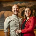 Daniel und Charlotte Ambratis vom Restaurant Reitstall Klövensteen