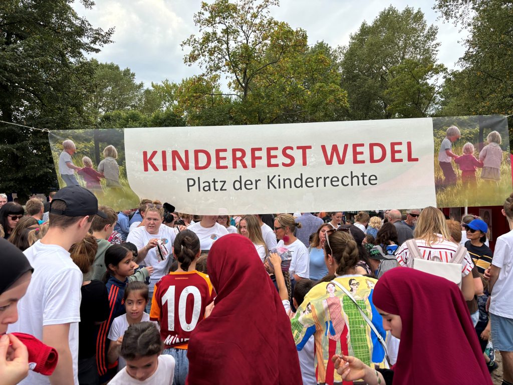 Wedel feiert seine erste Kinderstadtwette // Foto: Stadt Wedel