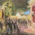 Gretchen Wohlwill (1878-1962), Hamburger Dom, 1930 // Foto: Margot Schmidt, Hamburg - Bargheer