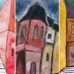 Alexander Dettmars Bilder changieren in einem Farbtaumel zwischen Schlichtheit und Poesie. // Foto: Dettmer - Treppenviertel