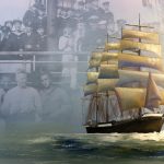 Angelika Kahl arbeitet auch mit Kollagetechniken, wodurch mehrschichtige Werke entstehen, die eine Geschichte erzählen.