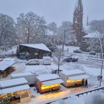 Blankeneser Markt im Winter