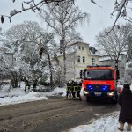 Feuerwehr im Dauereinsatz.