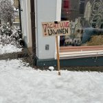 Achtung Lawine im Treppenviertel