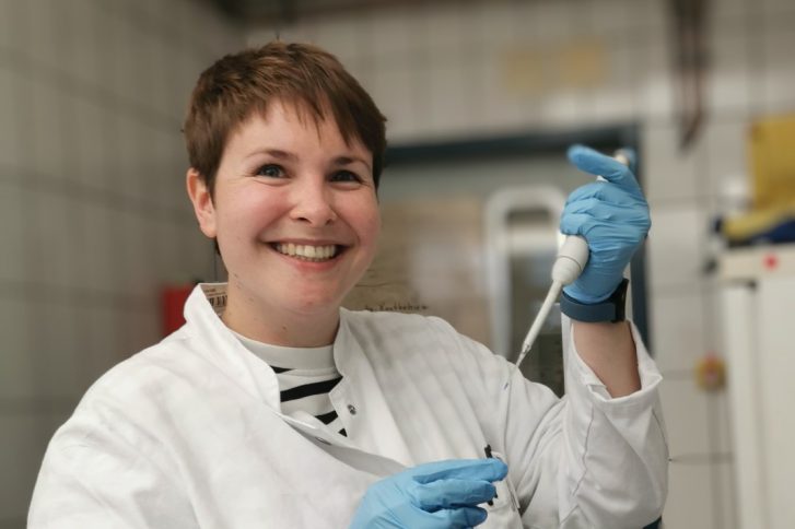 Teilnehmerin Jacqueline Lindemeyer vom Science Slam