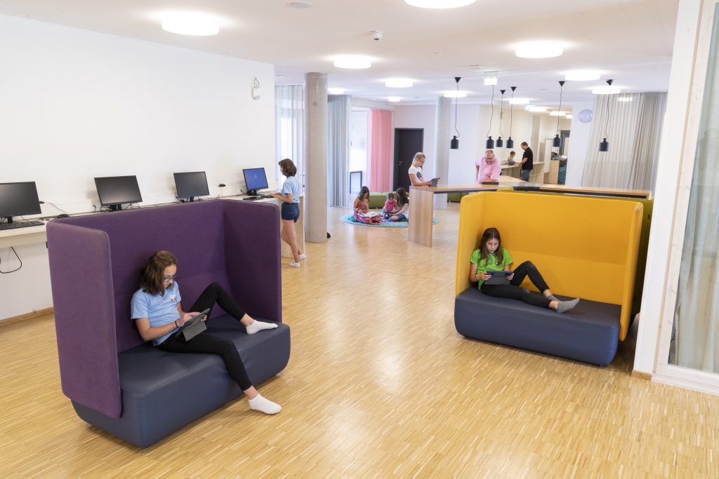 Ruhe Inseln in der Schule.