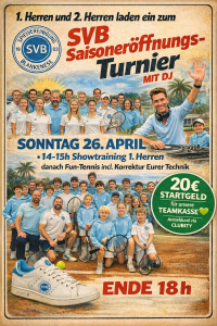 Plakat Saisoneröffnung SV Blankenese