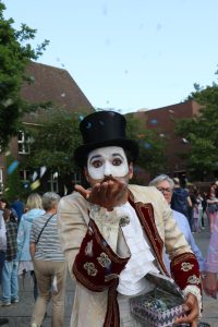 Jongleur bei Wedeler Kulturnacht