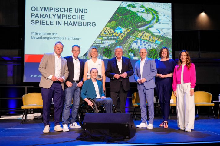 Präsentation des Olympia-Konzepts