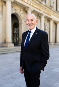 Prof. Norbert Aust, Präses der Handelskammer